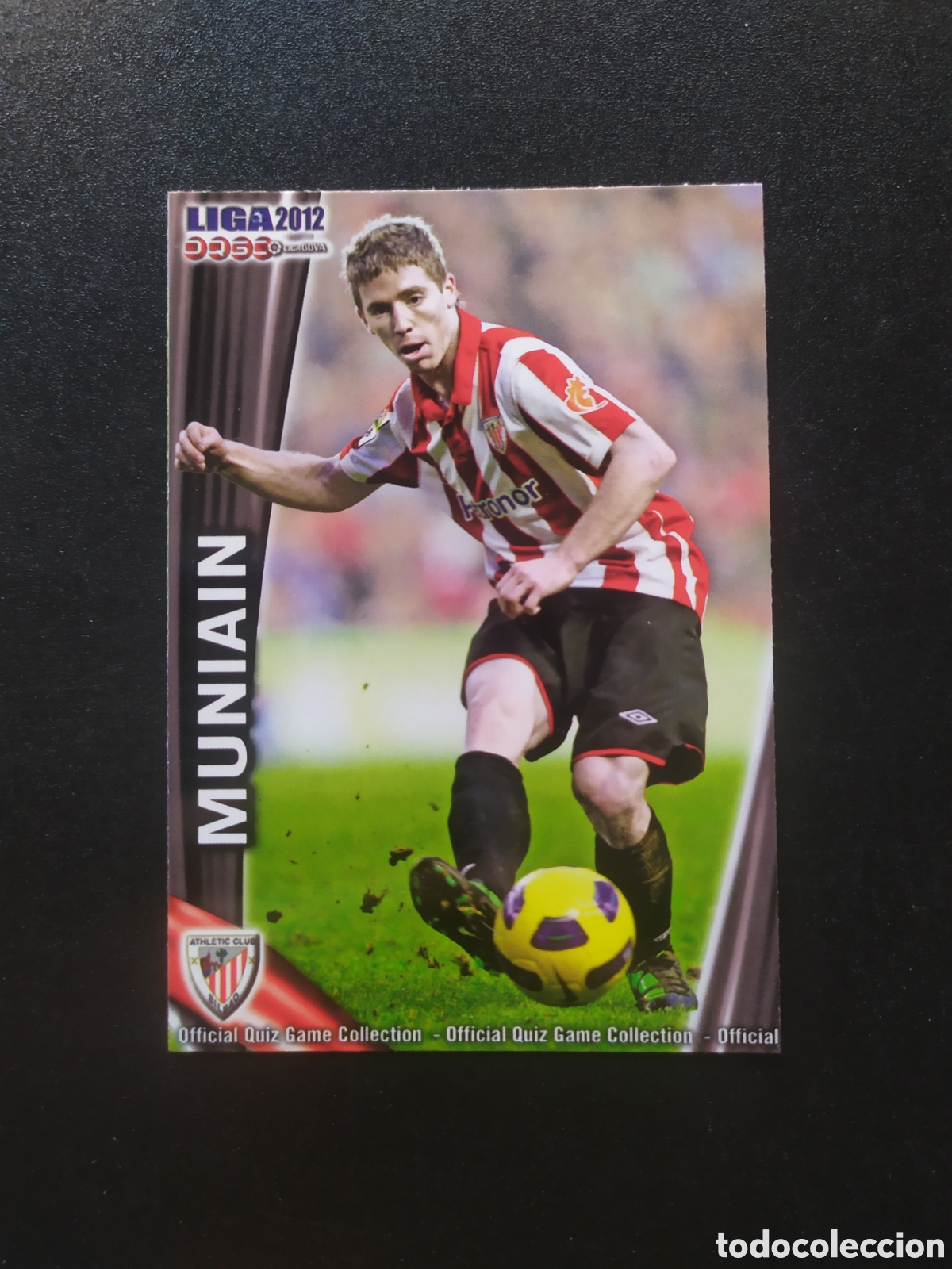 Cromos de f&uacute;tbol: Mundicromo fichas Liga 2011 2012 11 12 Muniain n&deg; 154 Athletic Bilbao