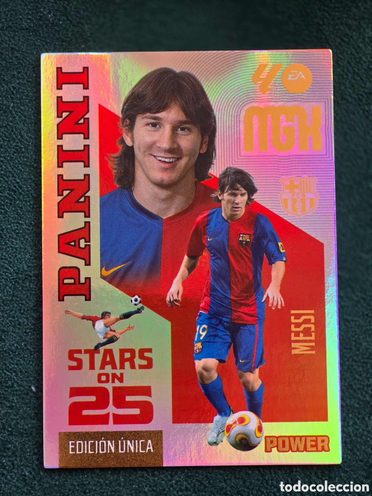 Figurine di Calcio: Lionel Messi Stars on 25 Megacracks 2026 2027 Edici&oacute;n Unica Box Premium 26 27