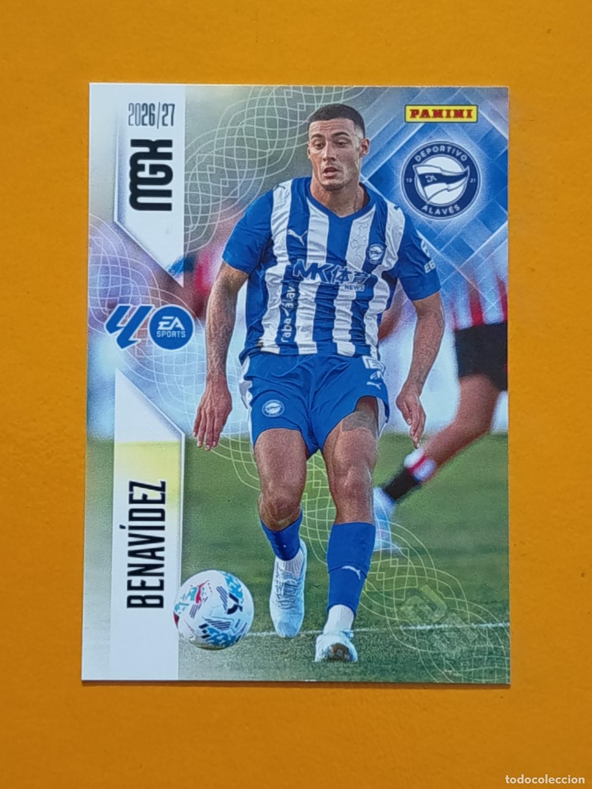 Figurine di Calcio: 29 GUEVARA. DEPORTIVO ALAV&Eacute;S. MEGACRACKS 2026-27. PANINI