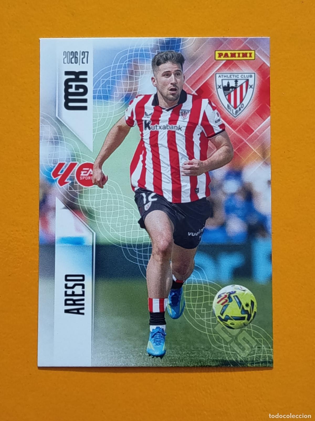 Cromos de f&uacute;tbol: 40 ARESO. ATHLETIC CLUB BILBAO. MEGACRACKS 2026-27. PANINI