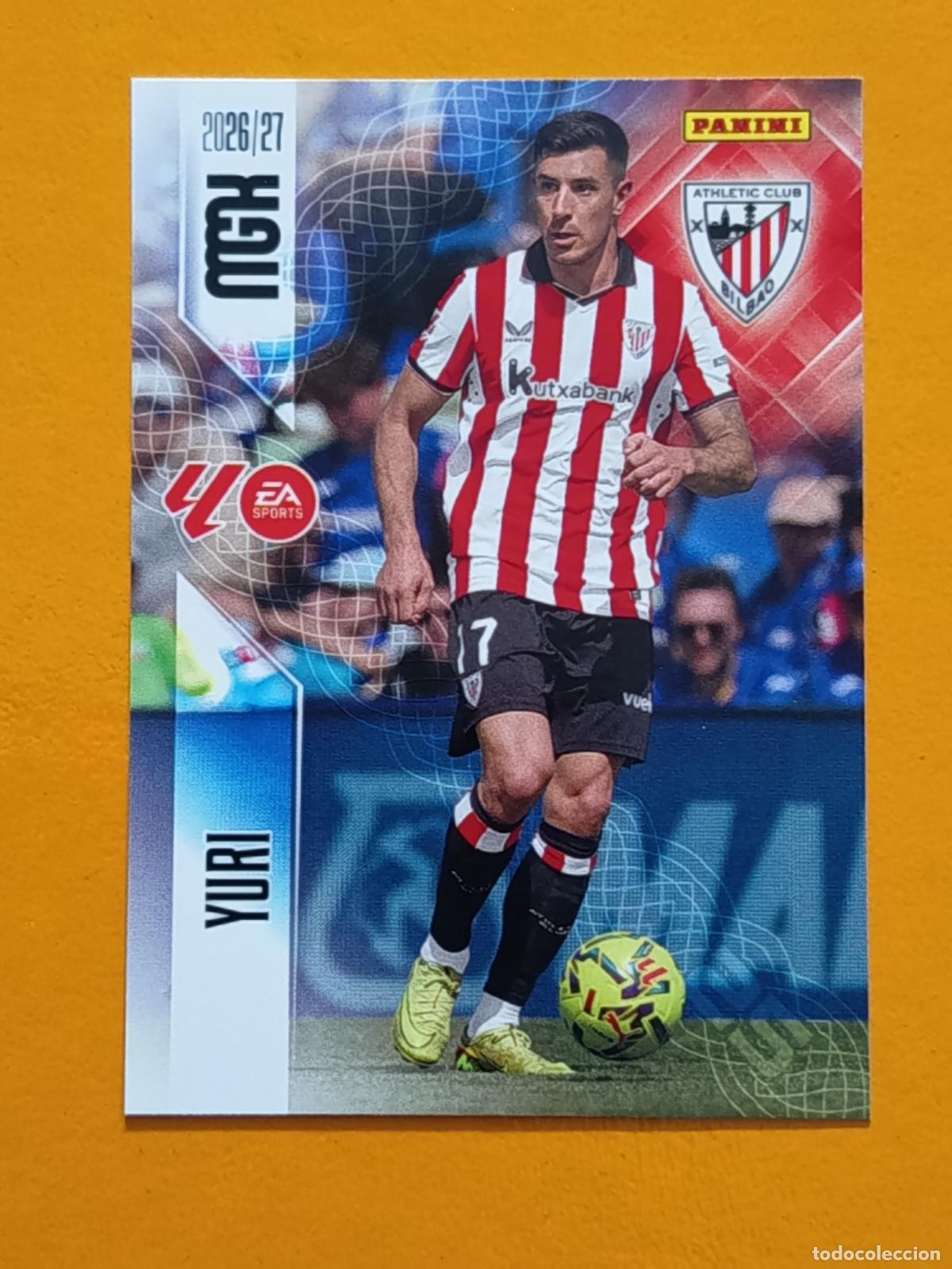 Cromos de f&uacute;tbol: 44 YURI. ATHLETIC CLUB BILBAO. MEGACRACKS 2026-27. PANINI