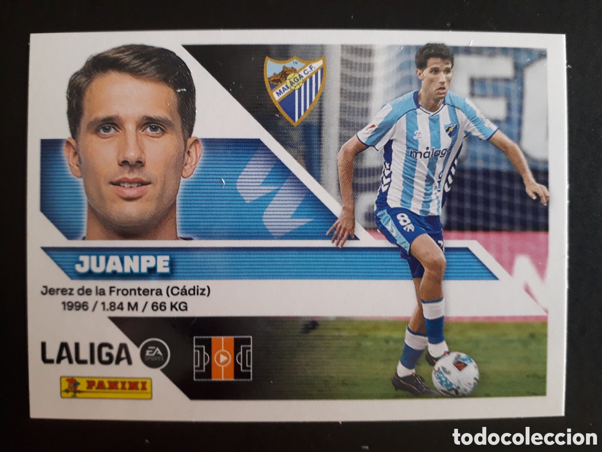 Cromos de f&uacute;tbol: JUANPE, M&Aacute;LAGA N&deg; 13B ED ESTE 2026 2027 26 27 SIN PEGAR PEDIDO M&Iacute;NIMO 3&euro;
