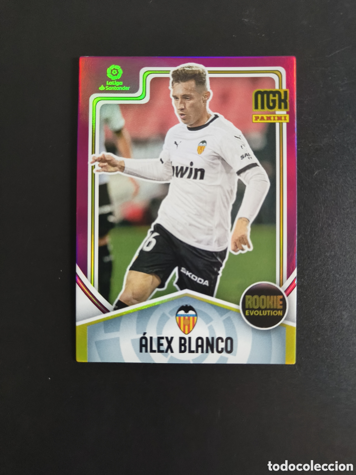 Cromos de f&uacute;tbol: Megacracks 2021/22 381 Alex Blanco Rookie Evolution