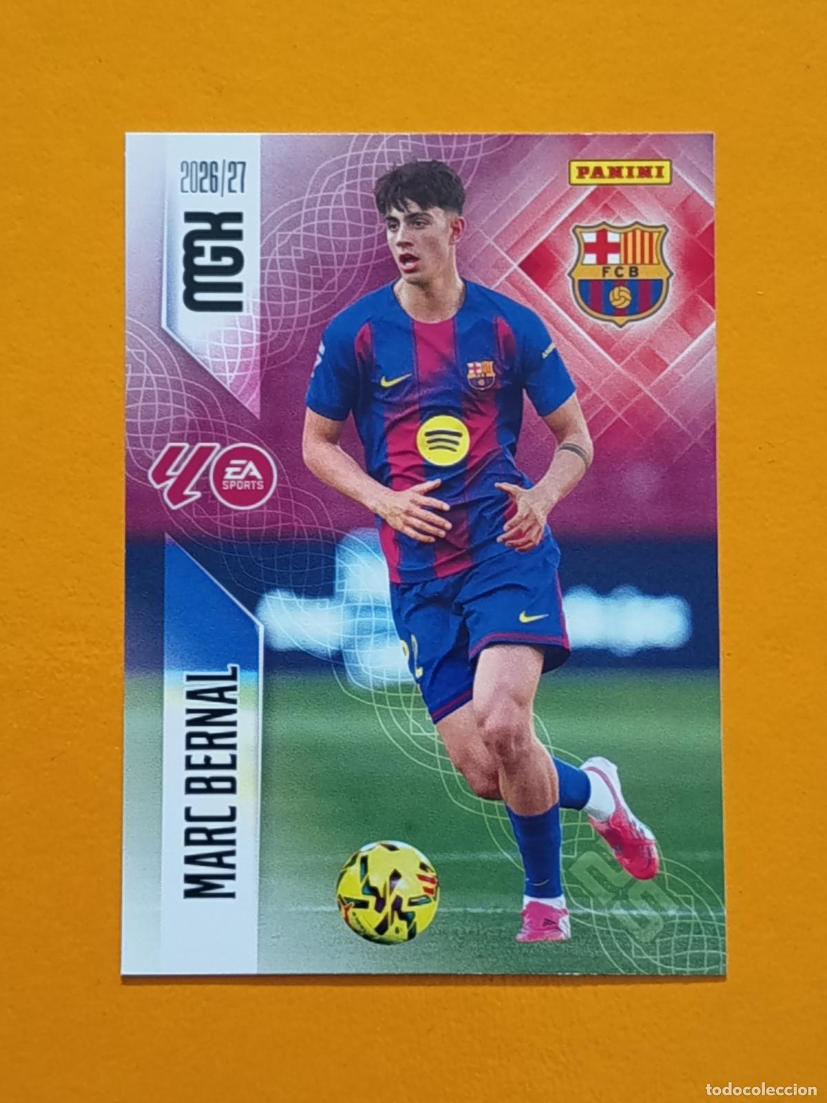 Cromos de f&uacute;tbol: 83 MARC BERNAL. FC BARCELONA. MEGACRACKS 2026-27. PANINI