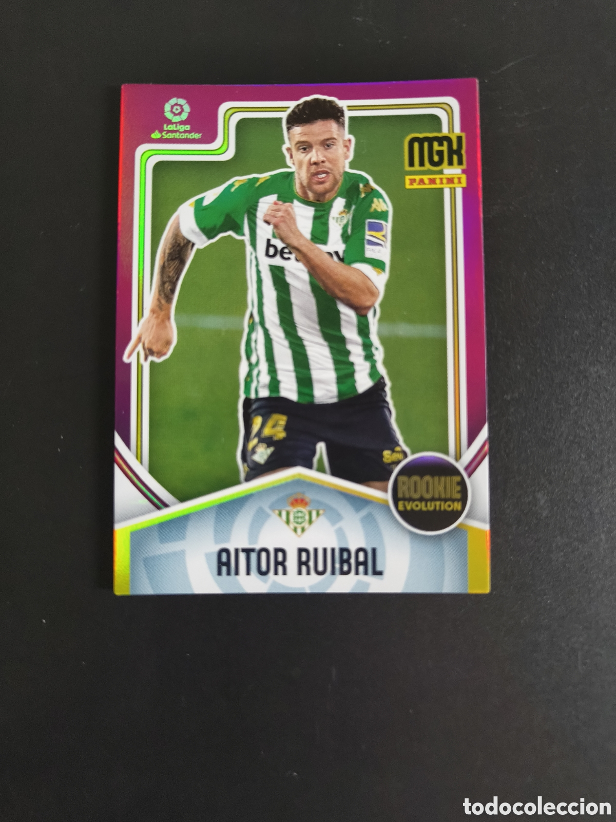 Cromos de f&uacute;tbol: Megacracks 2021/22 379 Aitor Ruibal Rookie Evolution