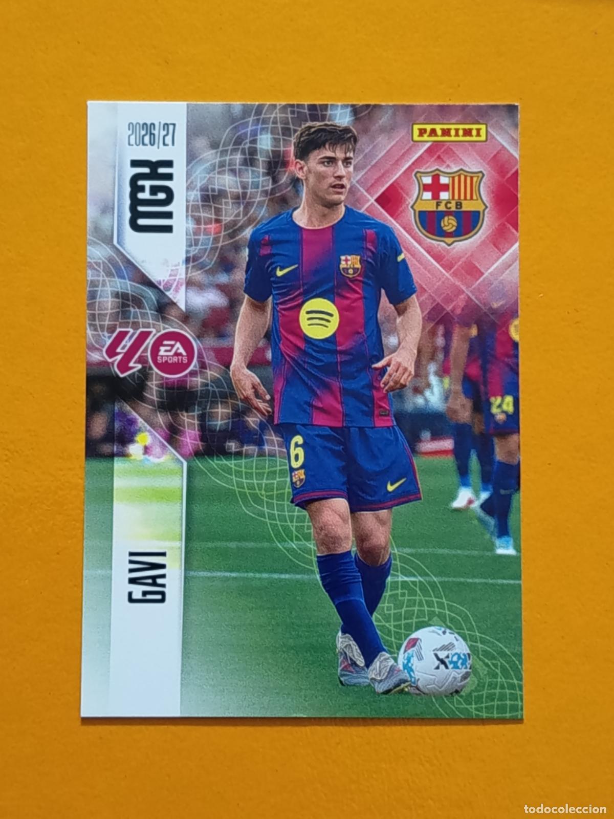 Cromos de f&uacute;tbol: 84 GAVI. FC BARCELONA. MEGACRACKS 2026-27. PANINI