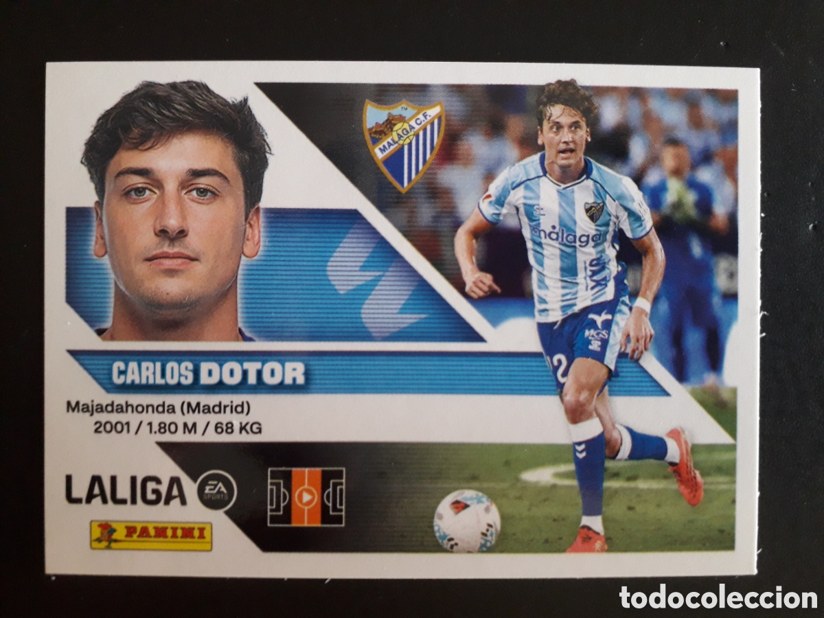 Cromos de f&uacute;tbol: DOTOR, M&Aacute;LAGA N&deg; 14 ED ESTE 2026 2027 26 27 SIN PEGAR PEDIDO M&Iacute;NIMO 3&euro;
