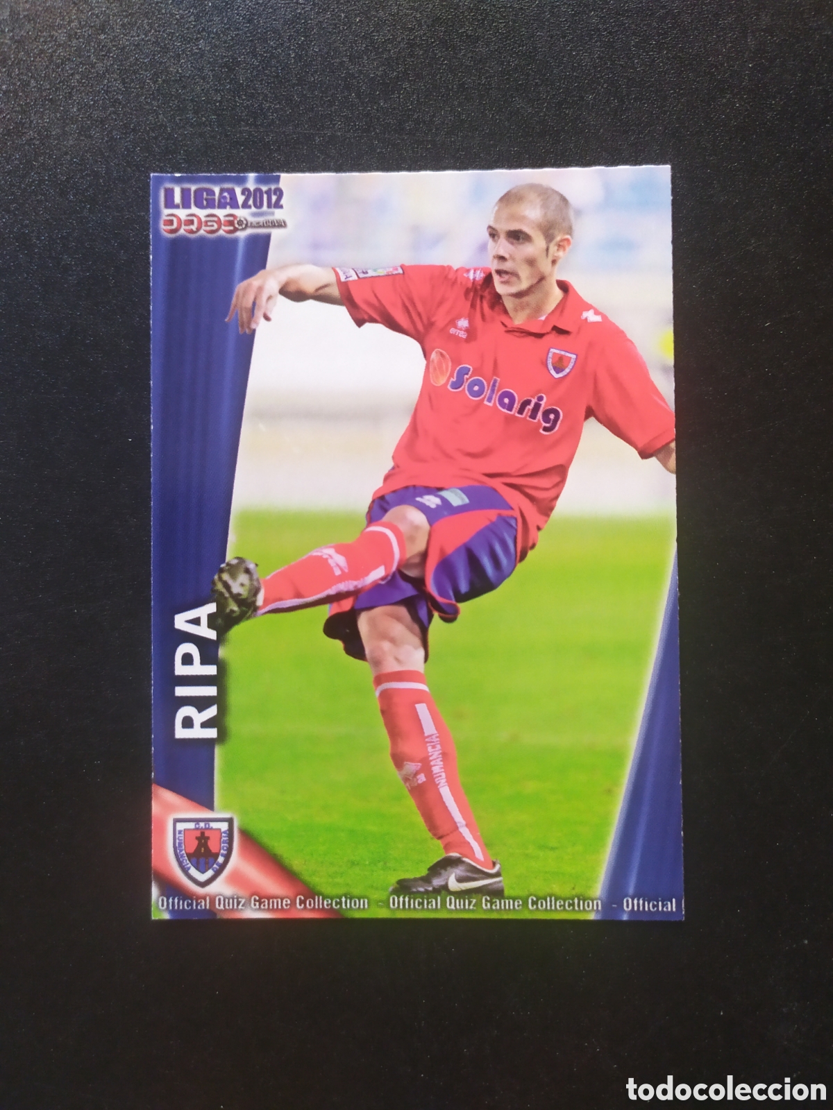 Cromos de Futebol: Mundicromo fichas Liga 2011 2012 11 12 Ripa n&deg; 909 Numancia