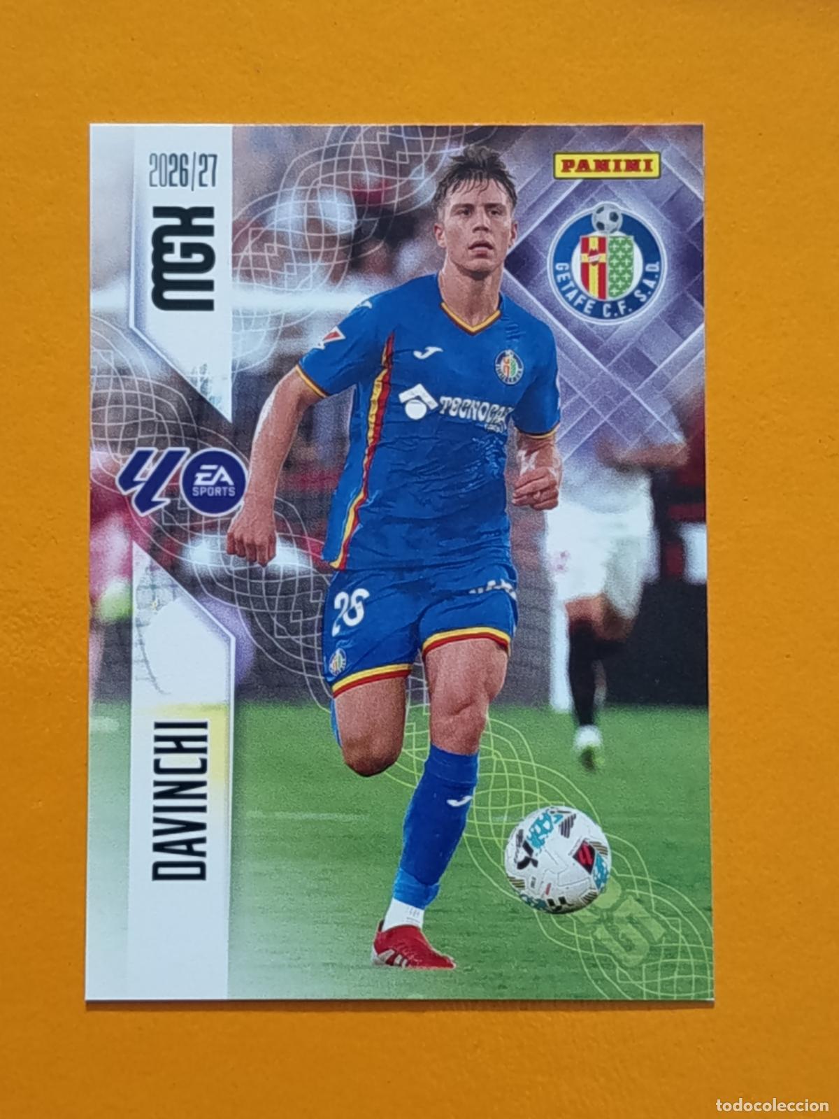 Cromos de f&uacute;tbol: 189 DAVINCHI. GETAFE CF. MEGACRACKS 2026-27. PANINI
