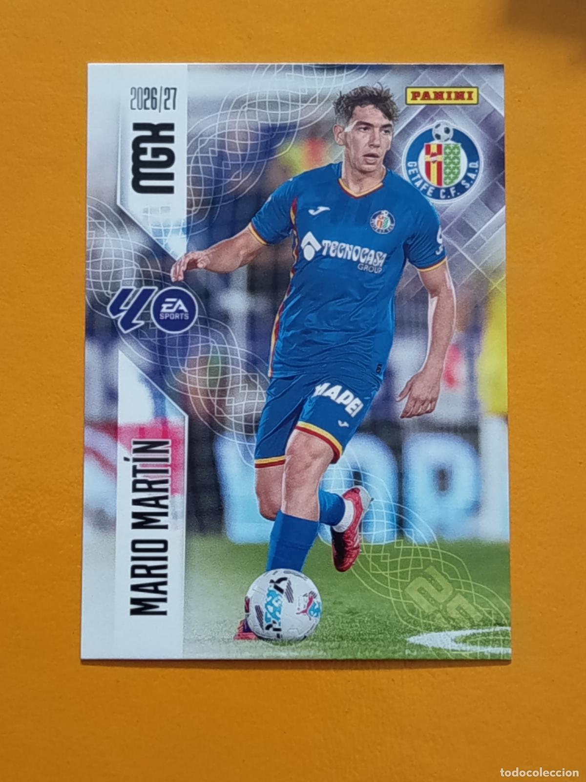 Cromos de f&uacute;tbol: 190 MARIO MART&Iacute;N. GETAFE CF. MEGACRACKS 2026-27. PANINI