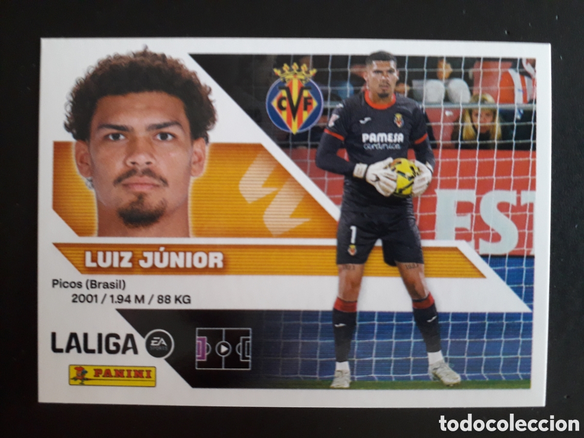 Figurine di Calcio: LUIZ J&Uacute;NIOR VILLARREAL N&deg; 3 ED ESTE 2026 2027 26 27 SIN PEGAR PEDIDO M&Iacute;NIMO 3&euro;