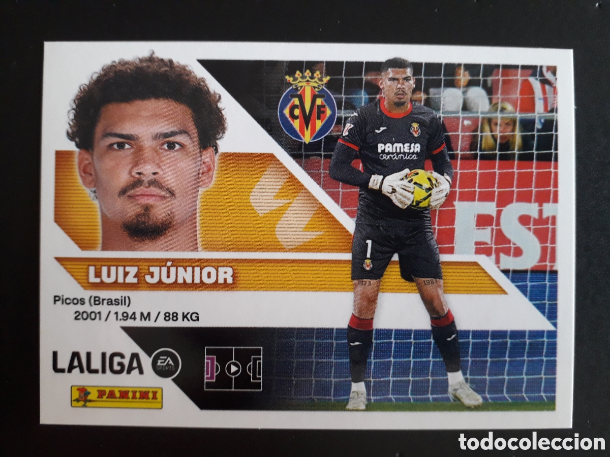 Figurine di Calcio: LUIZ J&Uacute;NIOR VILLARREAL N&deg; 3 ED ESTE 2026 2027 26 27 SIN PEGAR PEDIDO M&Iacute;NIMO 3&euro;