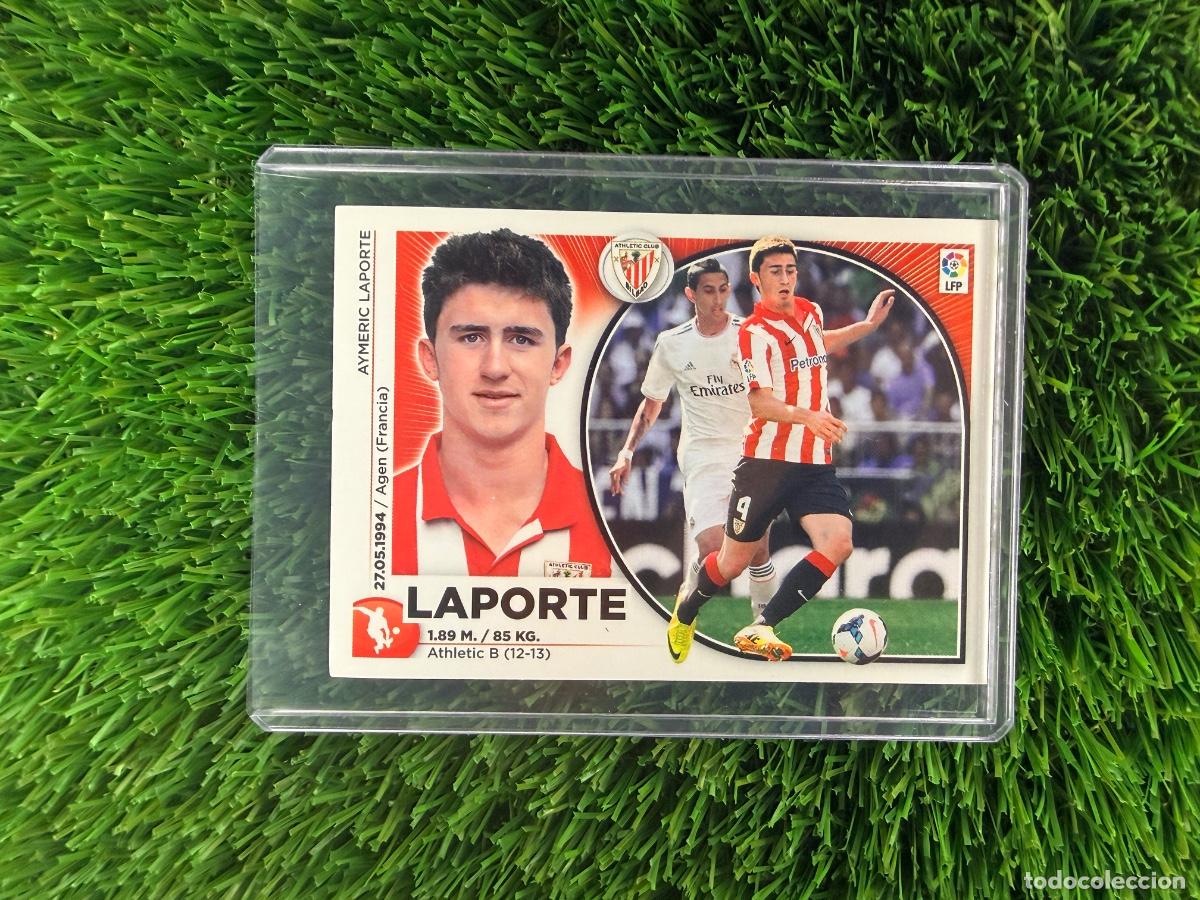 Cromos de f&uacute;tbol: N&ordm; 4 Laporte Athletic Club Liga Este 14 15