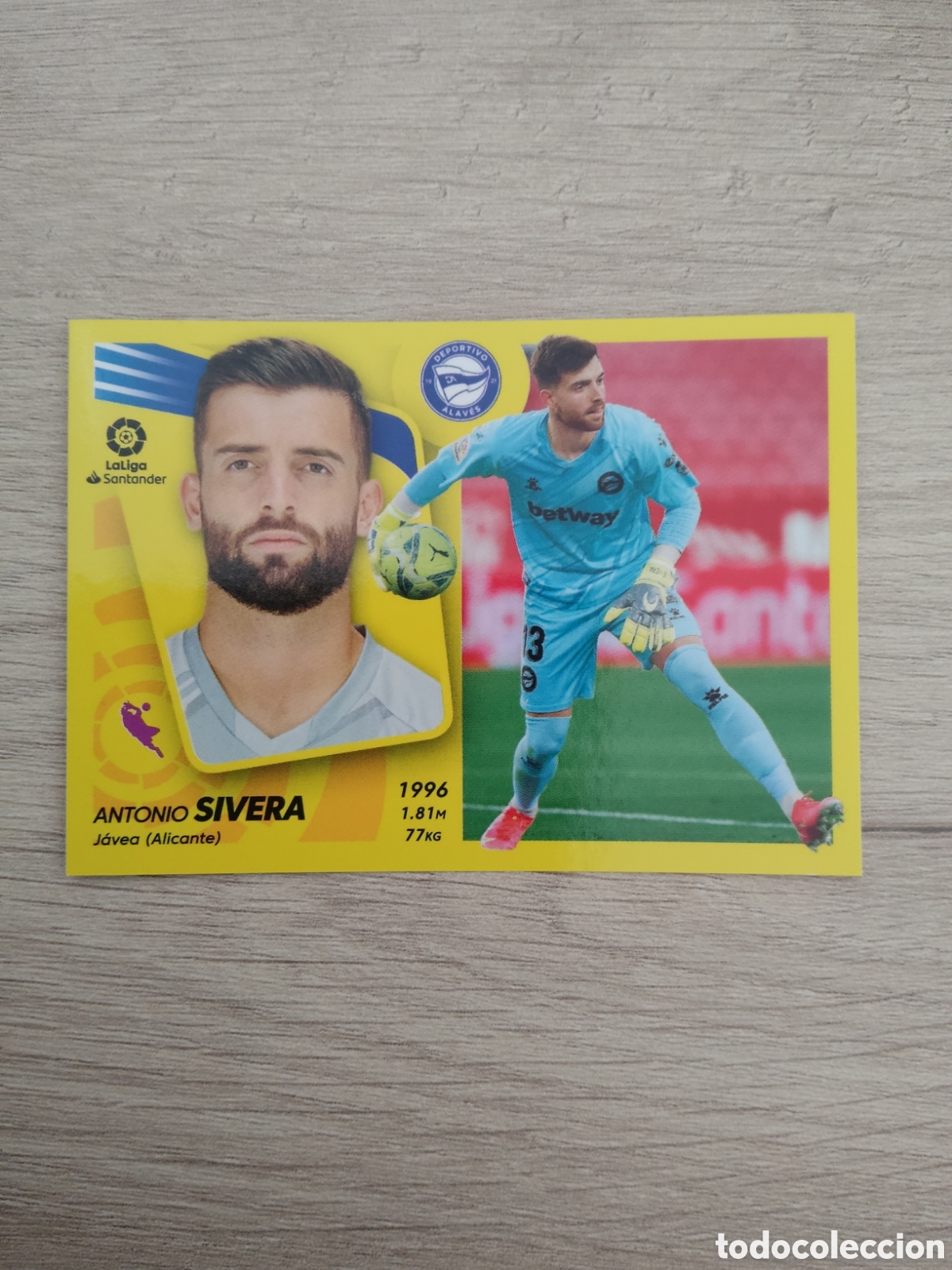 Cromos de f&uacute;tbol: 6 SIVERA ALAVES LIGA ESTE 2021 2022