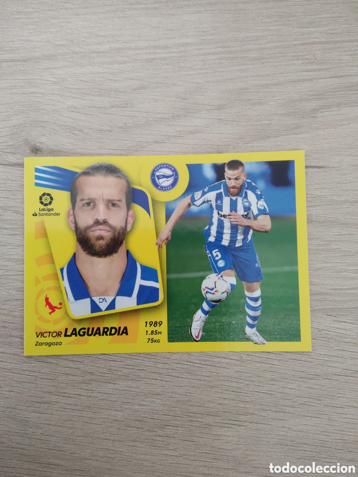Cromos de f&uacute;tbol: 9 LAGUARDIA ALAVES LIGA ESTE 2021 2022