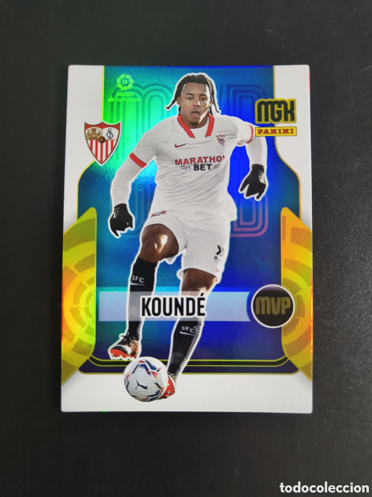 Cromos de f&uacute;tbol: Megacracks 2021/22 372 Kounde MVP