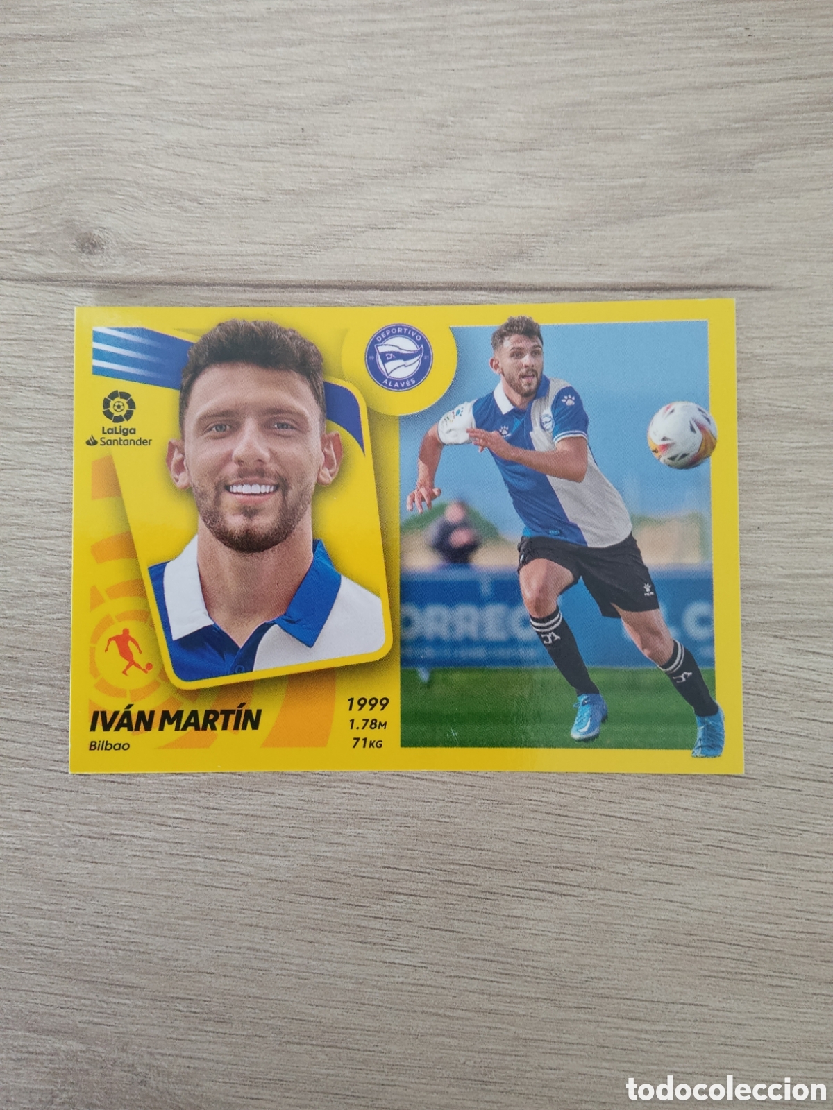 Cromos de f&uacute;tbol: 12 B IVAN MARTIN ALAVES LIGA ESTE 2021 2022