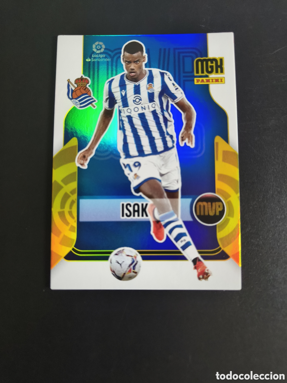 Cromos de f&uacute;tbol: Megacracks 2021/22 369 Isak MVP