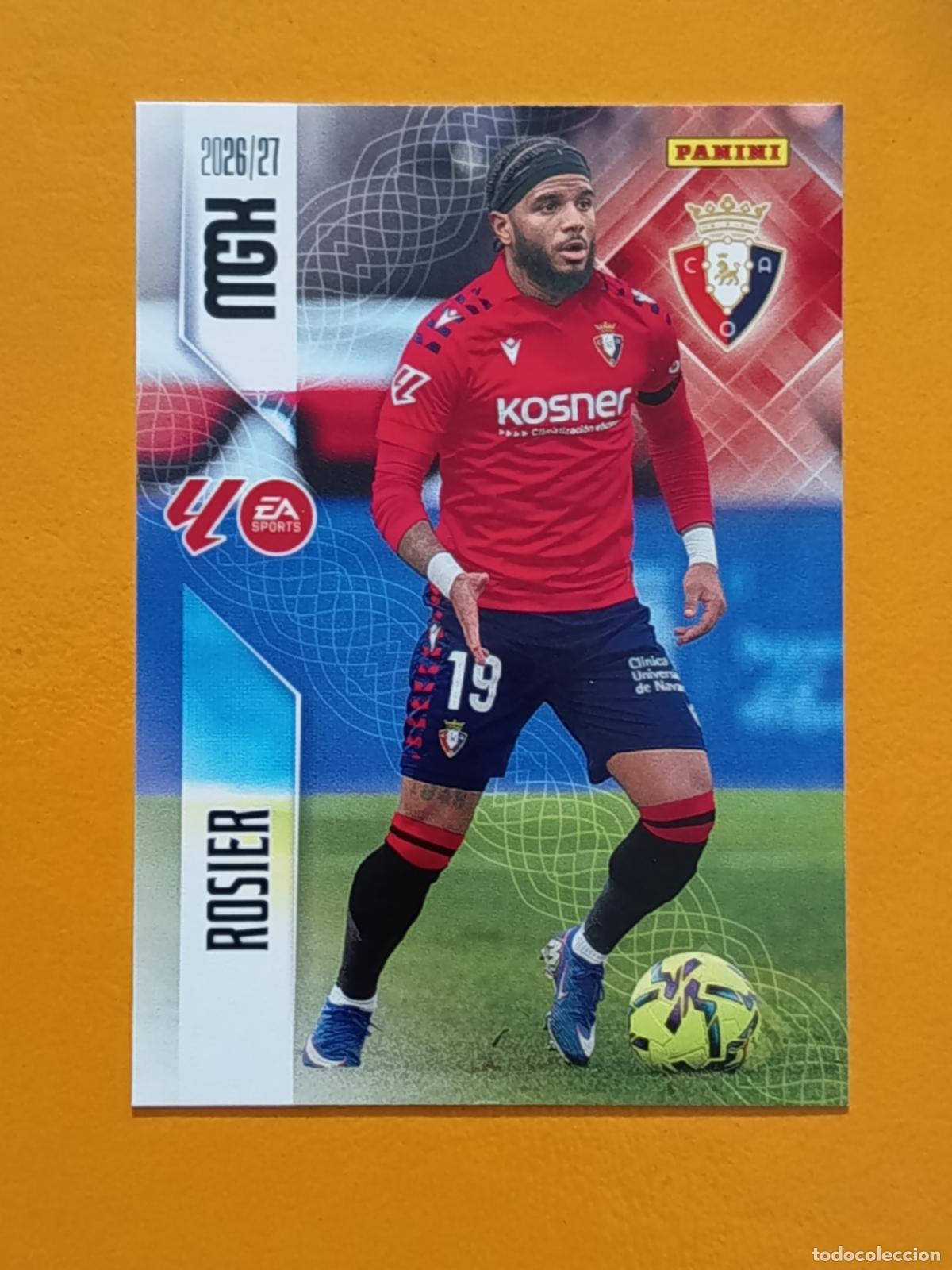 Cromos de f&uacute;tbol: 256 ROSIER. C. AT OSASUNA. MEGACRACKS 2026-27. PANINI