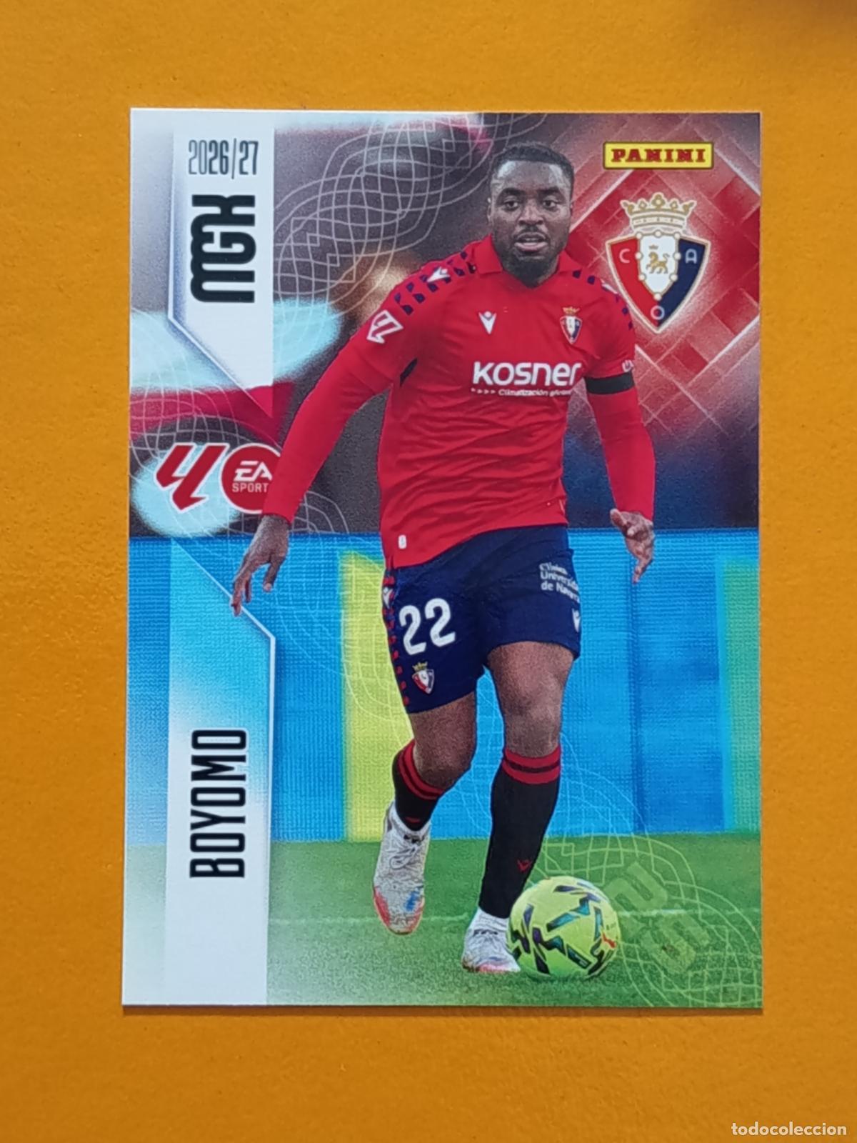Cromos de f&uacute;tbol: 257 BOYOMO. C. AT OSASUNA. MEGACRACKS 2026-27. PANINI