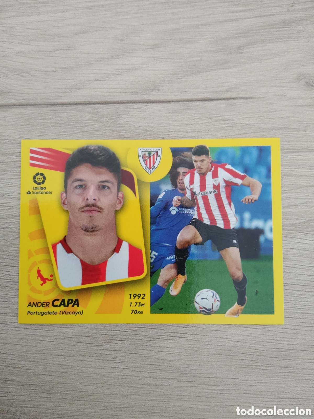 Cromos de f&uacute;tbol: 7 CAPA ATHLETIC CLUB LIGA ESTE 2021 2022