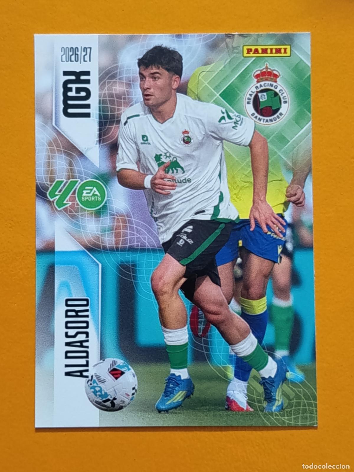 Cromos de f&uacute;tbol: 283 ALDASORO. RACING DE SANTANDER. MEGACRACKS 2026-27. PANINI