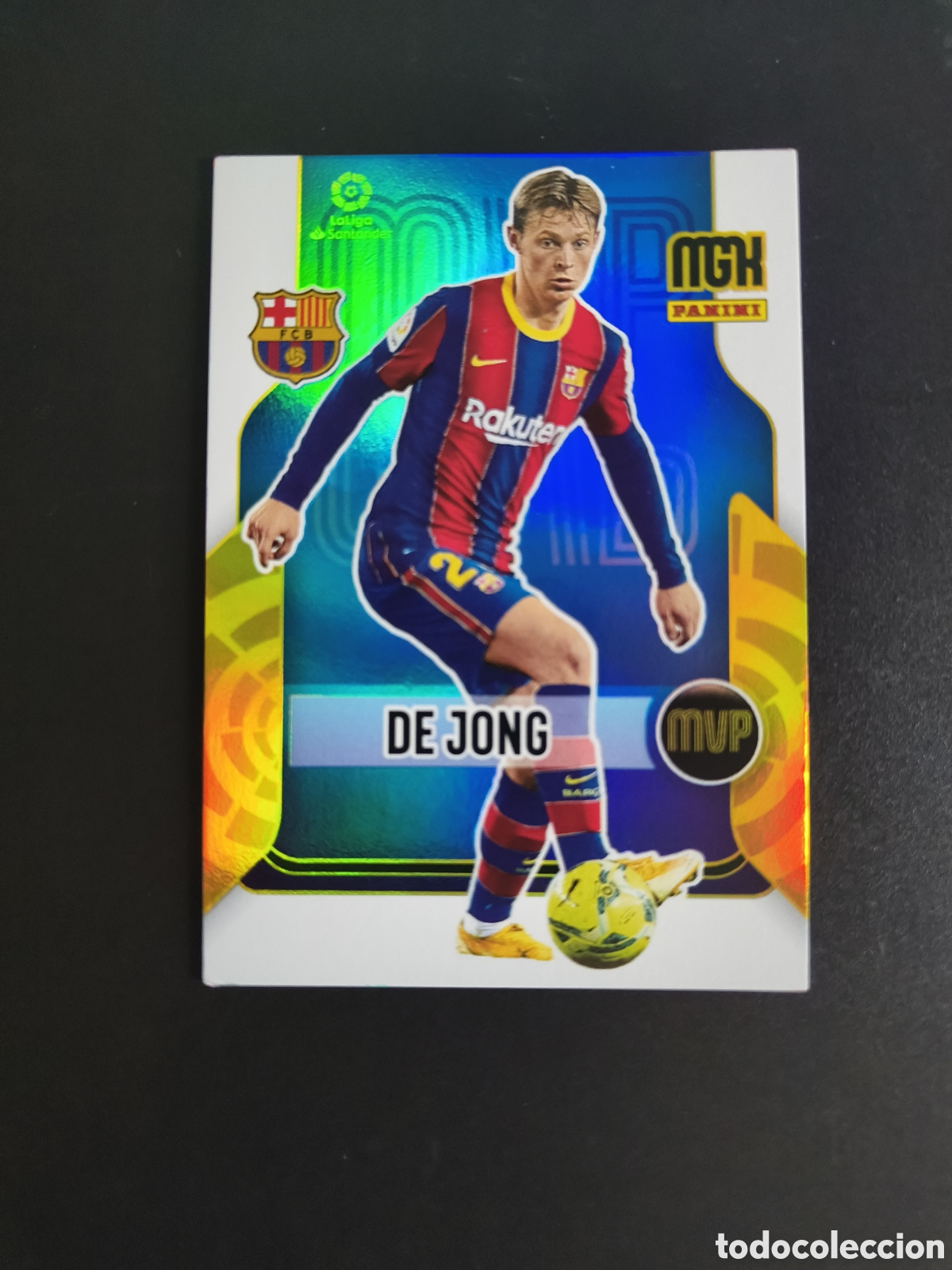 Cromos de f&uacute;tbol: Megacracks 2021/22 365 De Jong MVP
