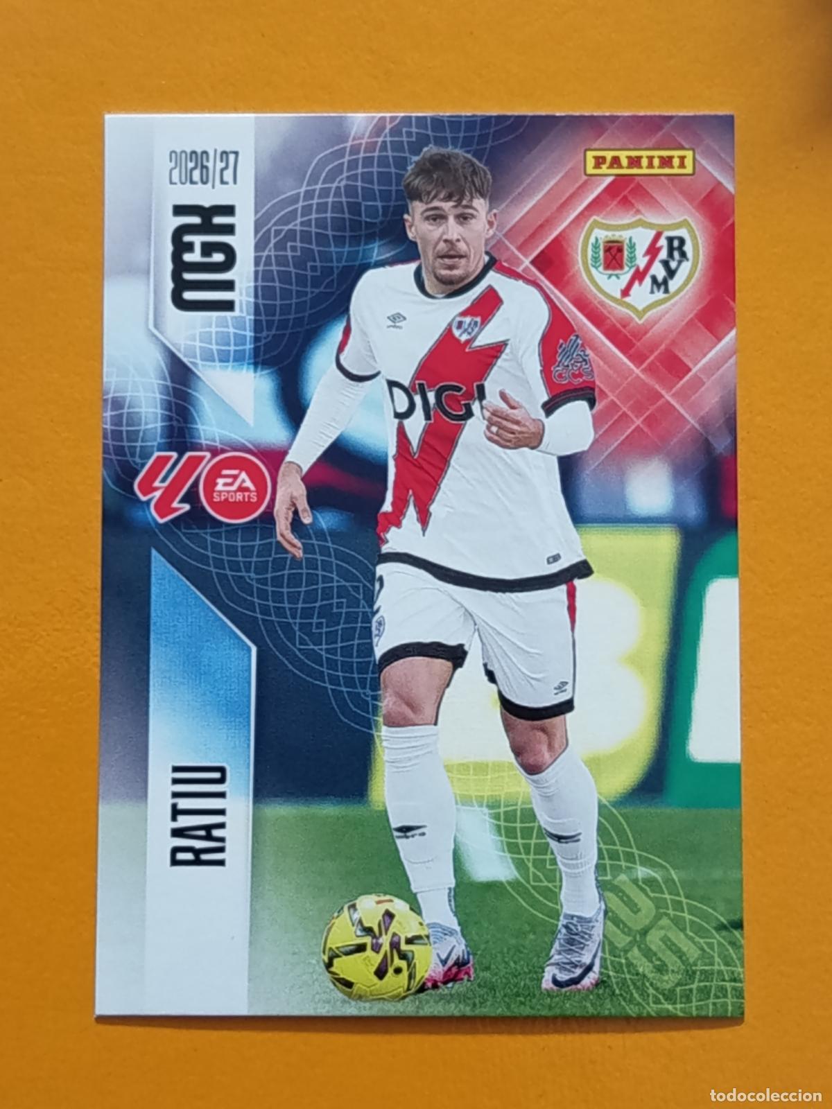 Cromos de f&uacute;tbol: 292 RATIU. RAYO VALLECANO. MEGACRACKS 2026-27. PANINI