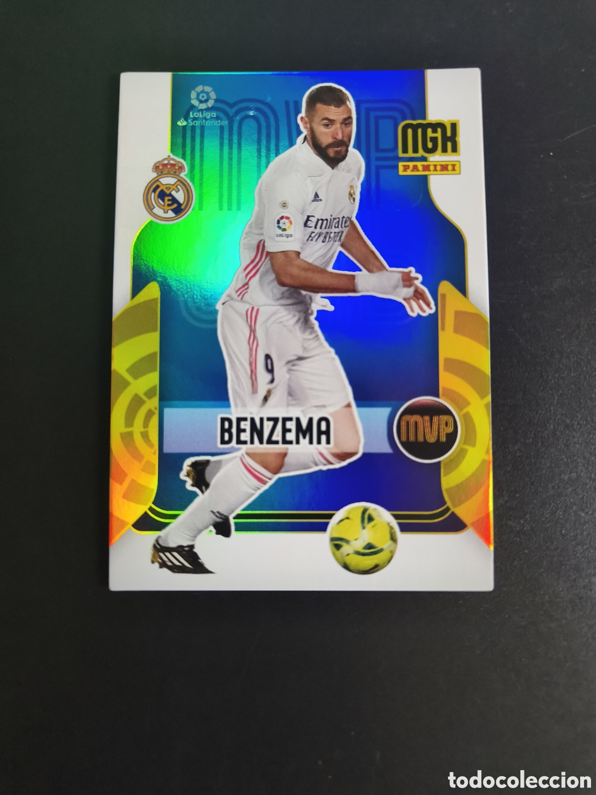 Cartes &agrave; collectionner de Football: Megacracks 2021/22 361 Benzema MVP