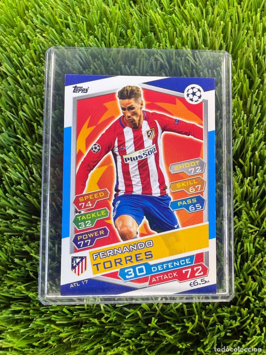 Cartes &agrave; collectionner de Football: N&ordm; ATL17 Fernando Torres Atl&eacute;tico de Madrid Match Attax 16 17