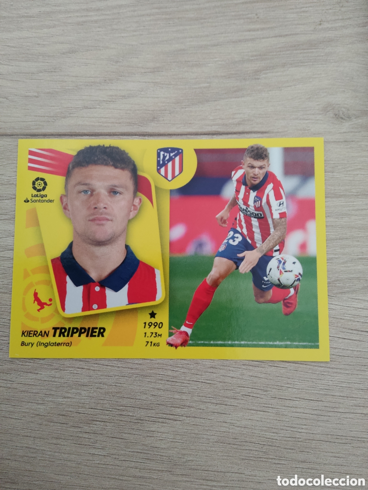 Cromos de f&uacute;tbol: 7 A TRIPPIER ATLETICO MADRID LIGA ESTE 2021 2022