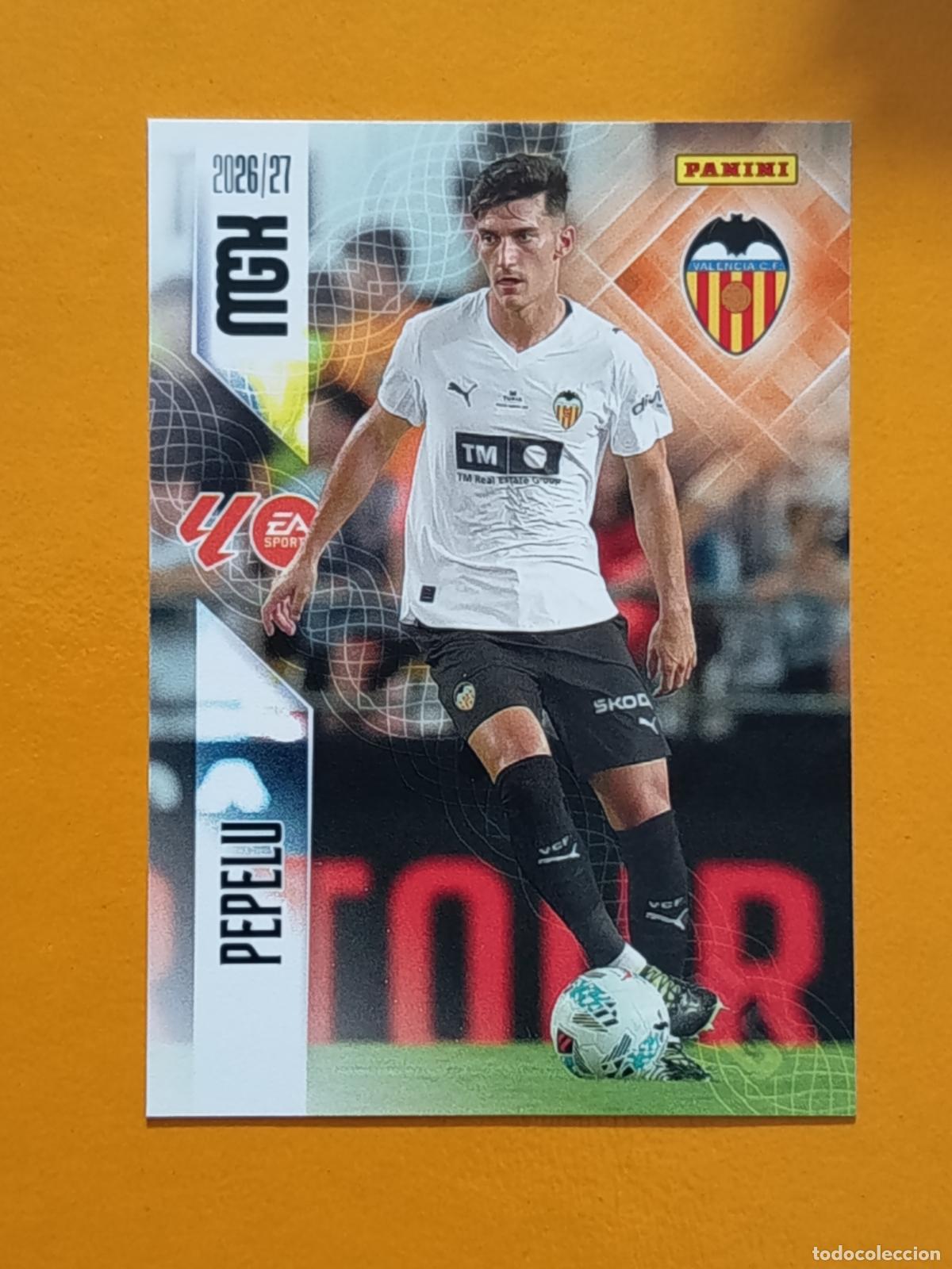 Cromos de f&uacute;tbol: 352 PEPELU. VALENCIA CF. MEGACRACKS 2026-27. PANINI