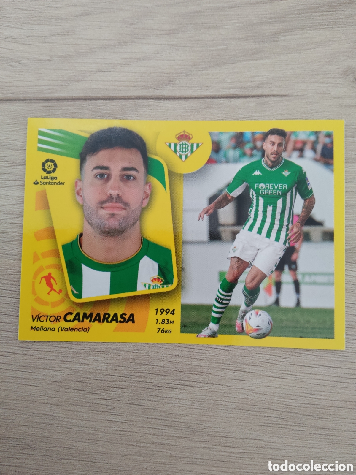 Cromos de Futebol: 12 BIS CAMARASA REAL BETIS LIGA ESTE 2021 2022