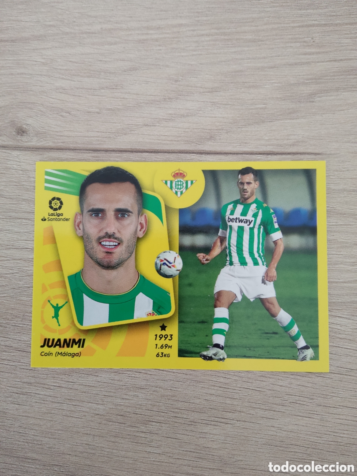 Cromos de Futebol: 19 A JUANMI REAL BETIS LIGA ESTE 2021 2022