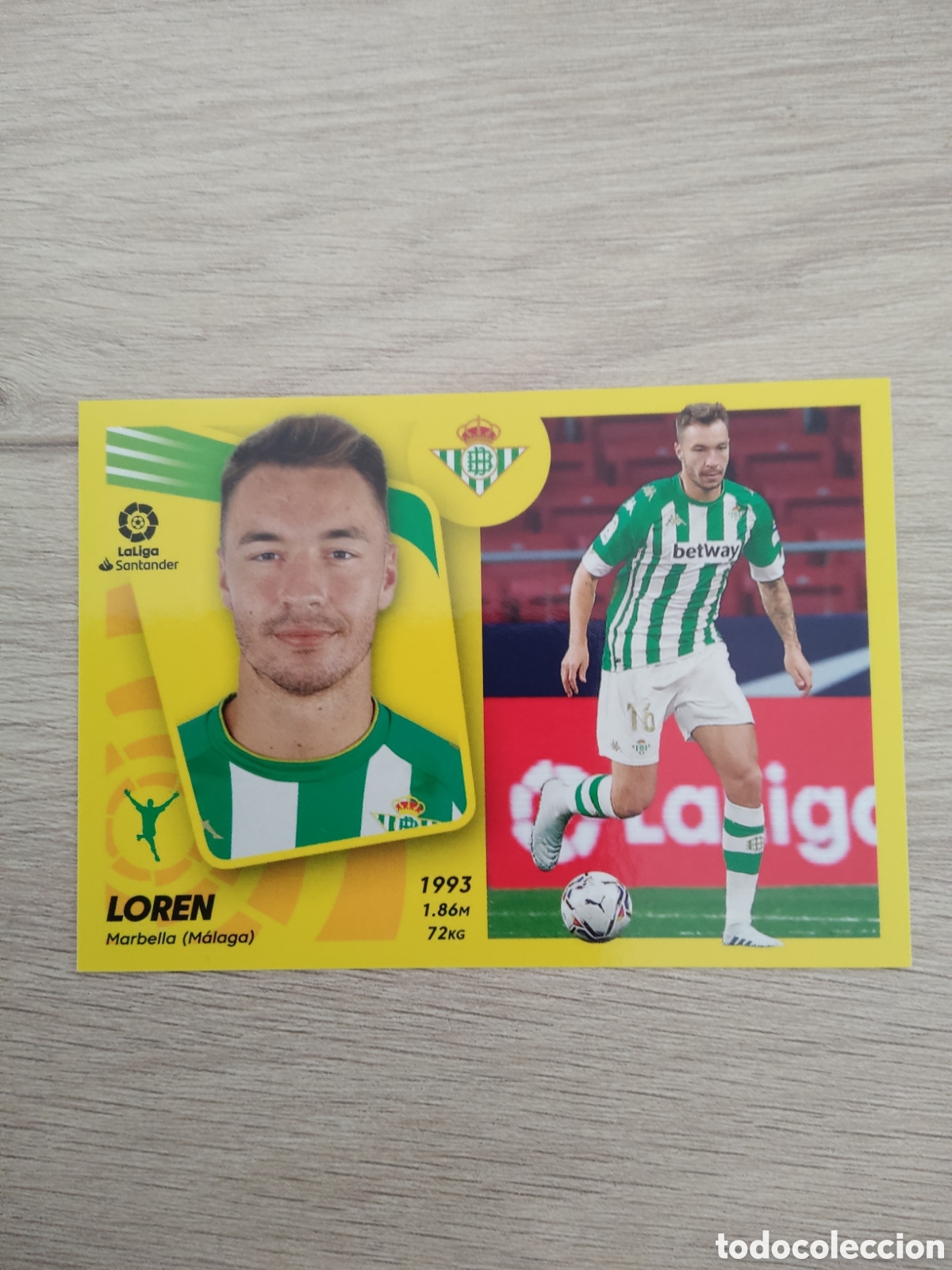 Cromos de Futebol: 19 B LOREN REAL BETIS LIGA ESTE 2021 2022