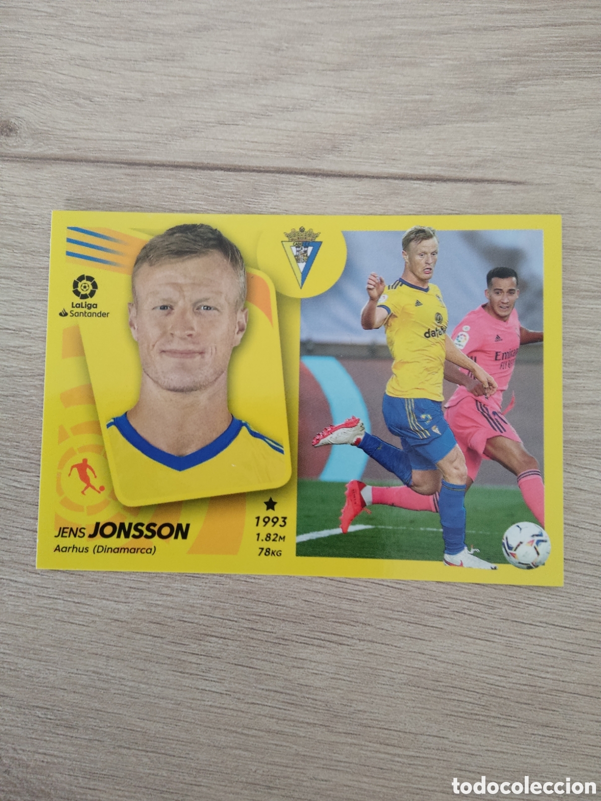 Cromos de Futebol: 13 JONSSON CADIZ LIGA ESTE 2021 2022