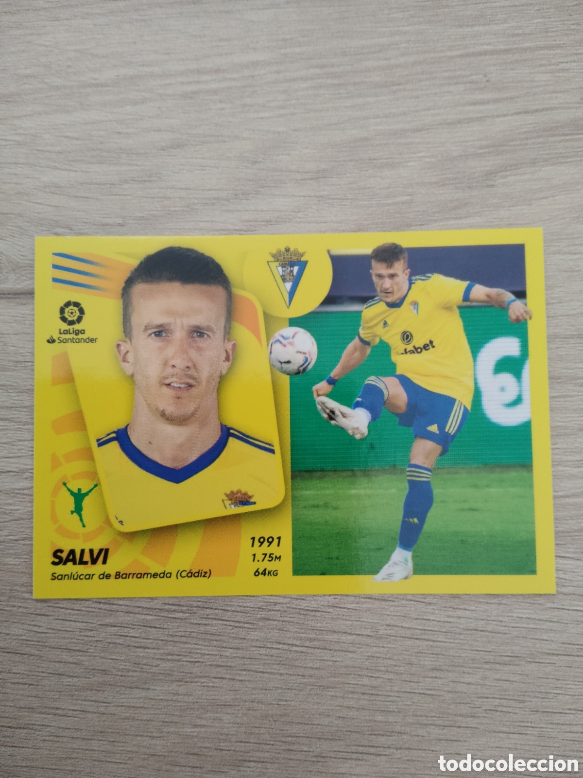 Cromos de f&uacute;tbol: 18 SALVI CADIZ LIGA ESTE 2021 2022