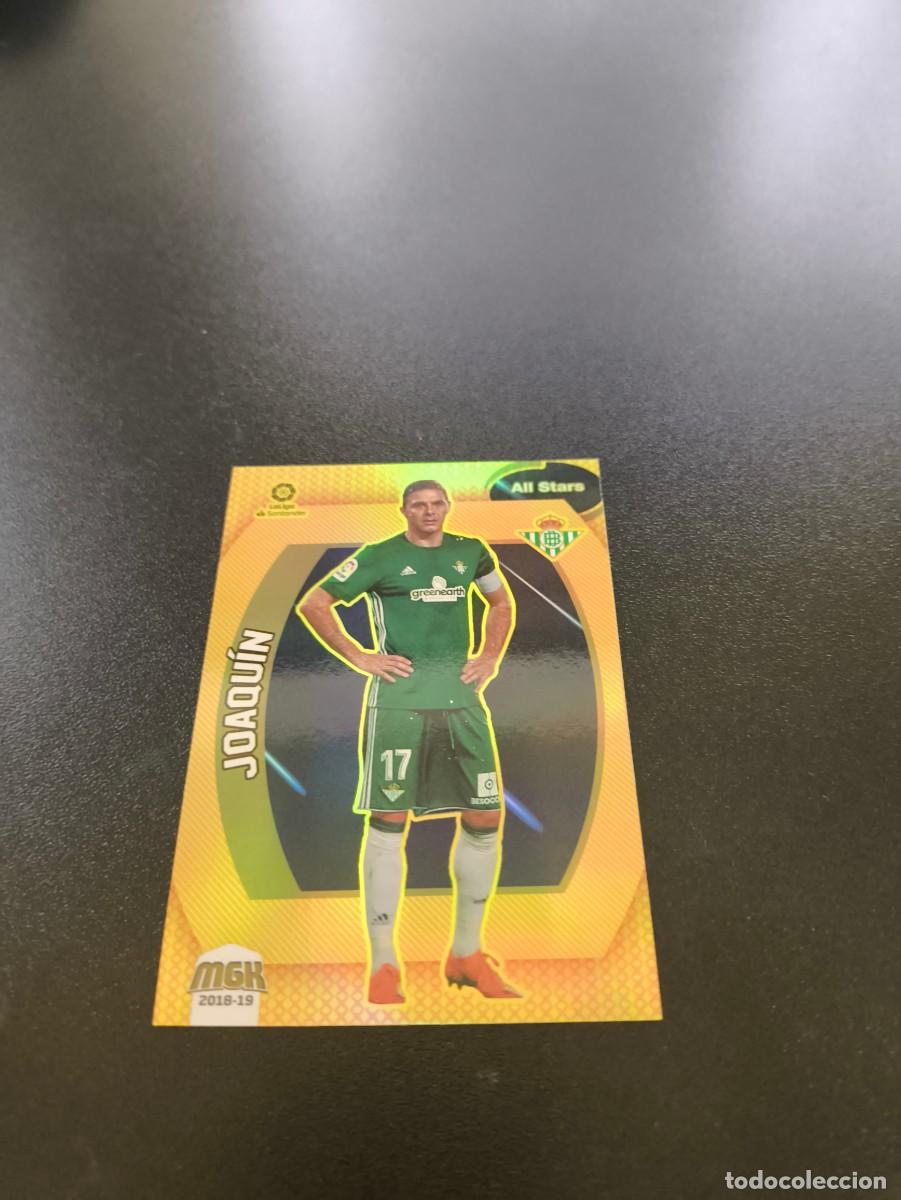 Cromos de f&uacute;tbol: 133 Joaqu&iacute;n S&aacute;nchez ALL STARS BETIS PANINI LIGA MECRACRACKS MGK 2018 2019 18 19 N ESTE ADRENALYN