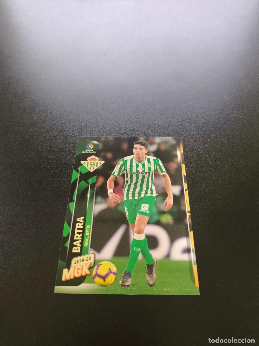 Cromos de f&uacute;tbol: 78 Marc Bartra REAL BETIS PANINI LIGA MECRACRACKS MGK 2019 2020 19 20 NO ESTE