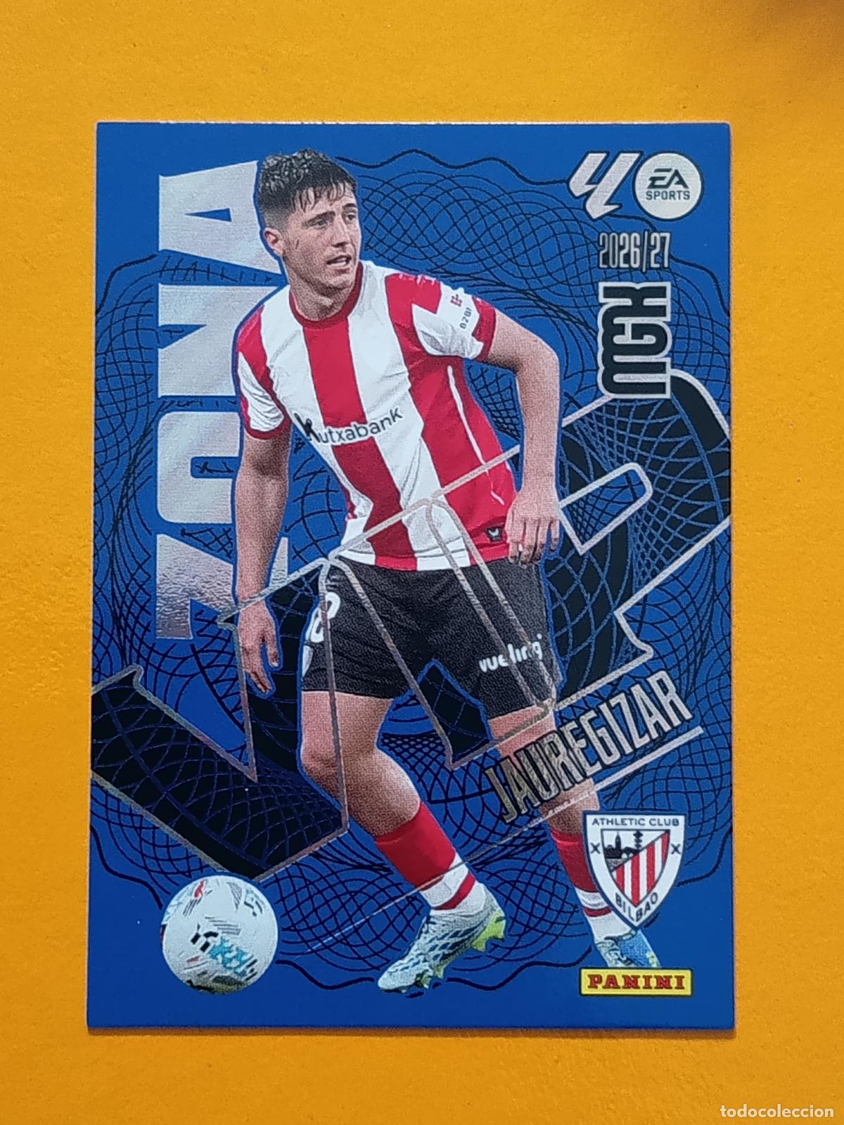 Cromos de f&uacute;tbol: 398 JAUREGIZAR. VIP ATHLETIC CLUB BILBAO. MEGACRACKS 2026-27. PANINI