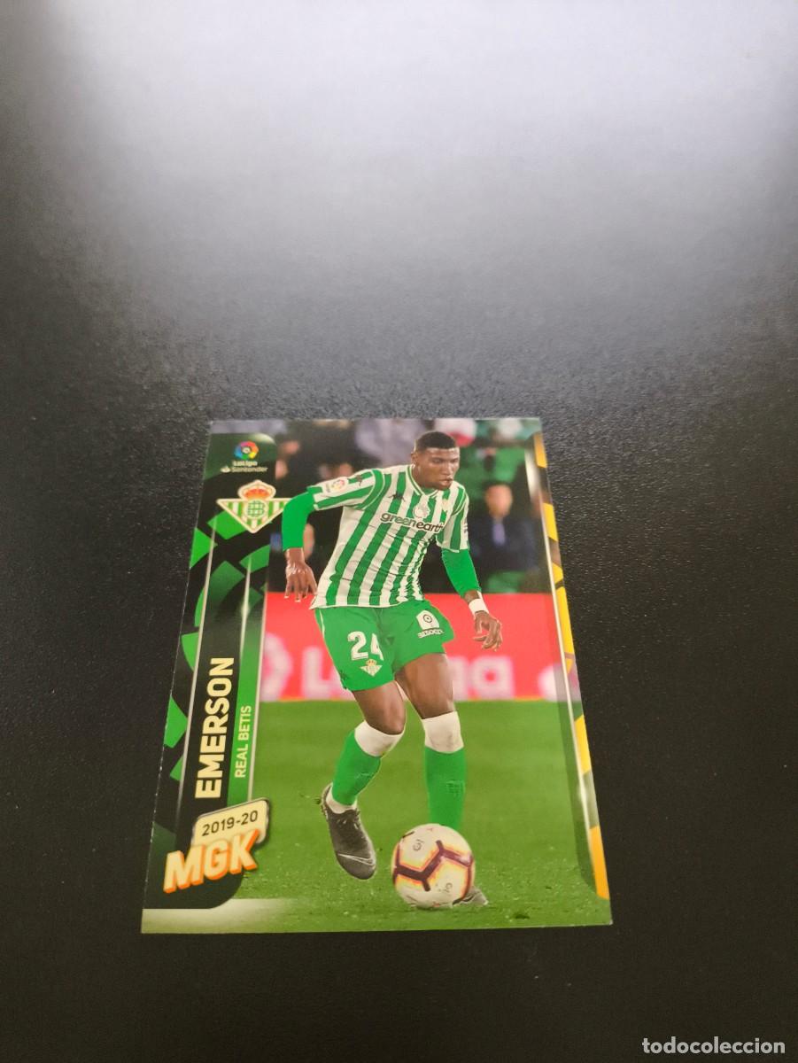 Cromos de f&uacute;tbol: 81 BIS Emerson Royal REAL BETIS PANINI LIGA MECRACRACKS MGK 2019 2020 19 20 NO ESTE