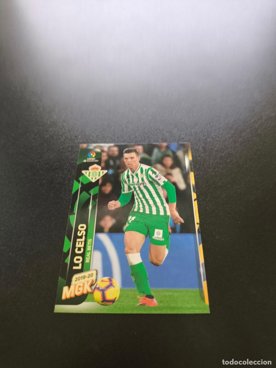 Cromos de f&uacute;tbol: 86 Giovani Lo Celso REAL BETIS PANINI LIGA MECRACRACKS MGK 2019 2020 19 20 NO ESTE