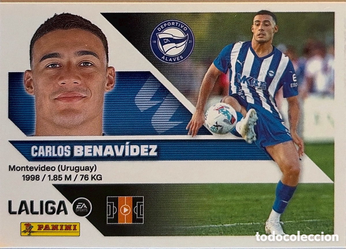 Cromos de f&uacute;tbol: 11.- Benavidez (ALAVES)- COLECCIONES ESTE 2026/27 (PANINI)