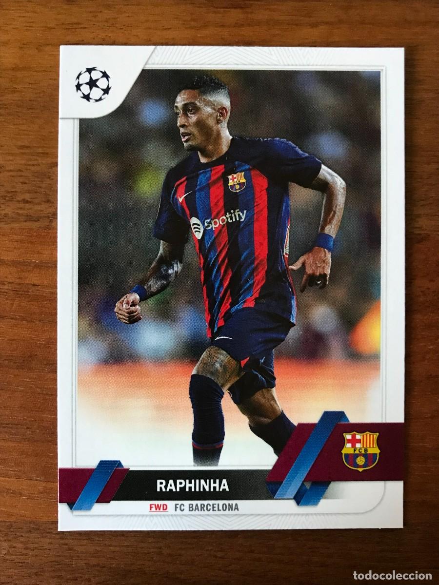 Cromos de f&uacute;tbol: RAPHINHA - FC BARCELONA - TOPPS UEFA CHAMPIONS 2022 2023 22 23