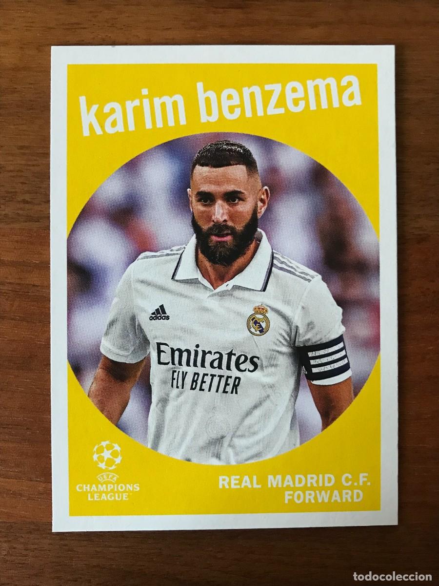 Cromos de f&uacute;tbol: KARIM BENZEMA - REAL MADRID - 1959 - TOPPS UEFA CHAMPIONS 2022 2023 22 23
