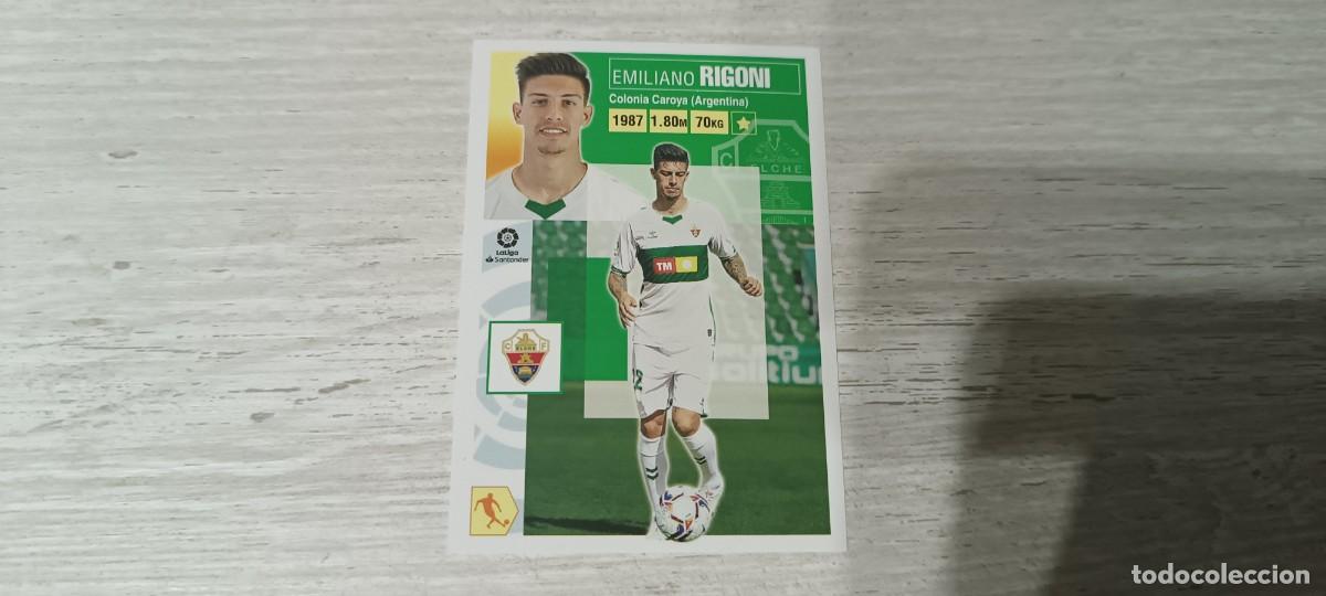 Cromos de f&uacute;tbol: RIGONI FICHAJE 36 NUNCA PEGADO LIGA ESTE 2020 2021 20 21