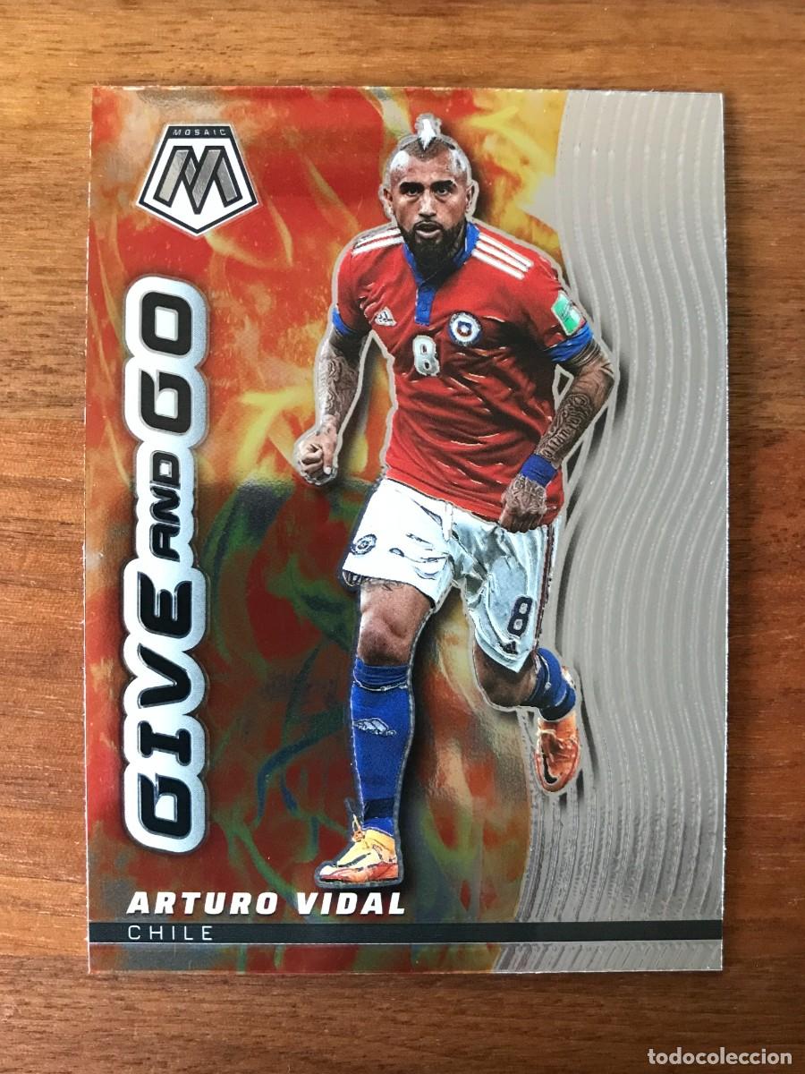Football Stickers: ARTURO VIDAL - CHILE - GIVE AND GO - PANINI MOSAIC FIFA ROAD TO WORLD CUP 2021 2022 21 22