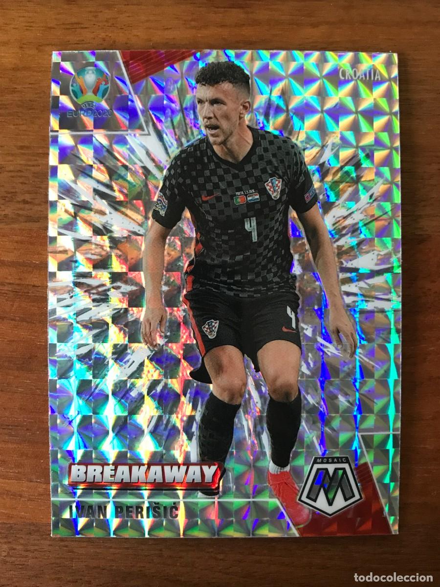 Cromos de f&uacute;tbol: IVAN PERISIC - CROACIA - BREAKAWAY PRIZM - PANINI MOSAIC UEFA EURO 2020 20