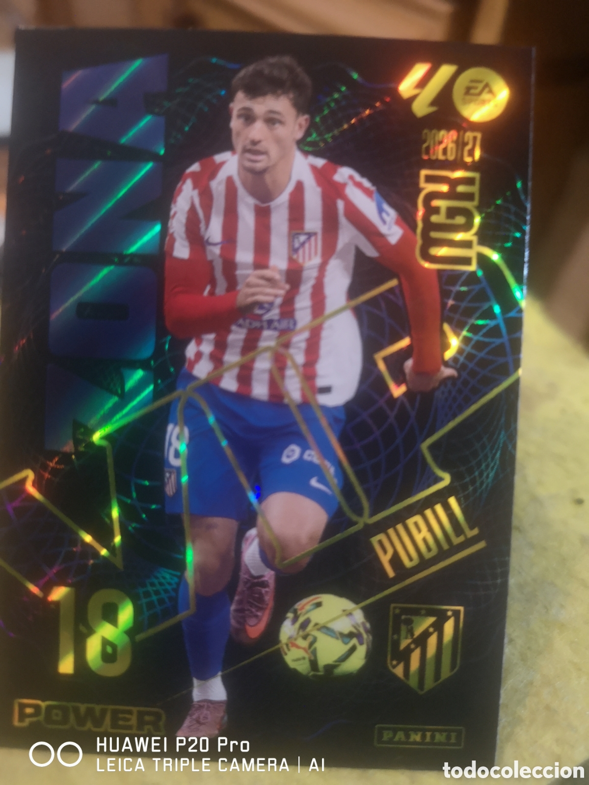 Cromos de Futebol: MEGACRACKS 2026 27 ZONA VIP POWER PUBILL 404P - ATLETICO DE MADRID