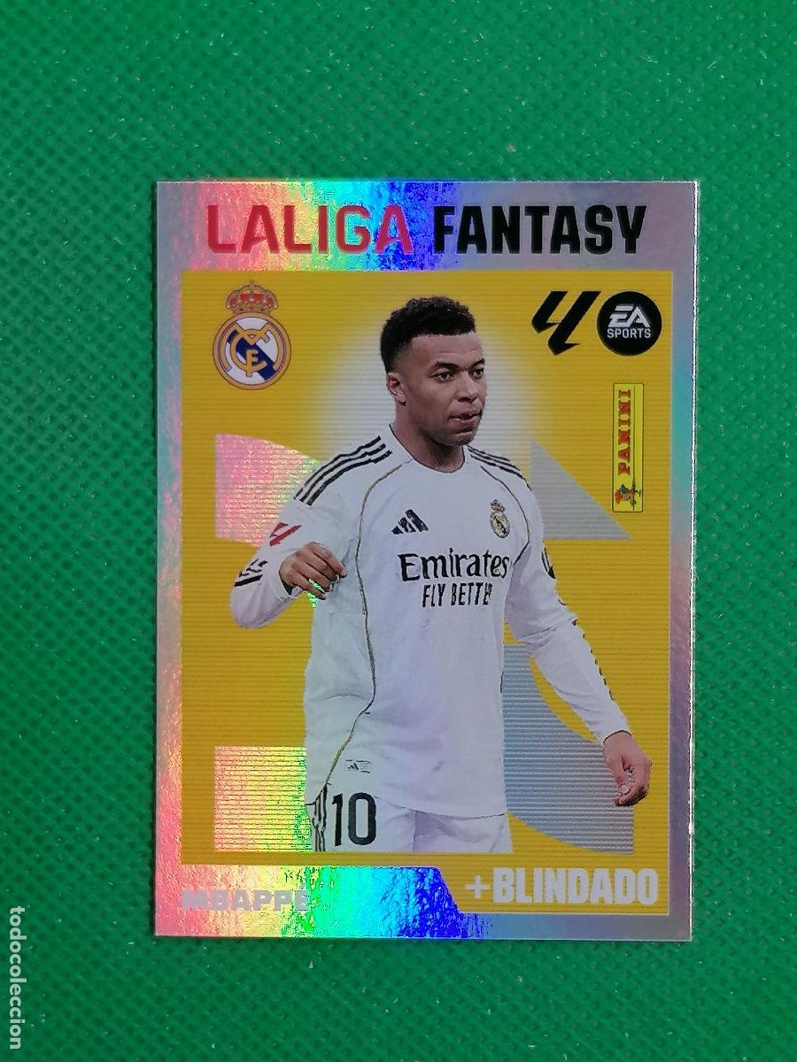 Cromos de Futebol: 9 MBAPPE REAL MADRID LALIGA FANTASY ⚽ PANINI LIGA ESTE 26 27 2026 2027 ⚽